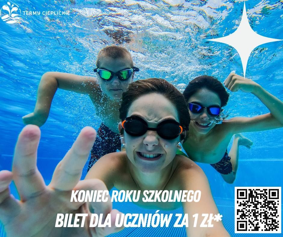 Jelenia Góra: Termy robią promocję na zakończenie roku szkolnego