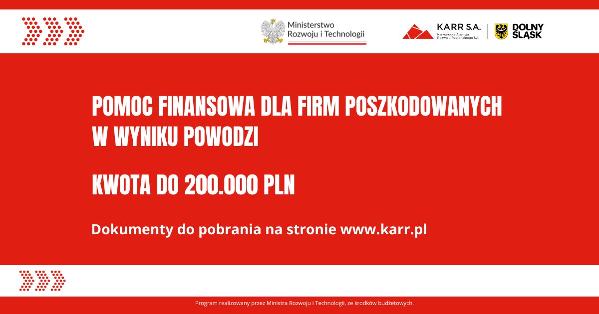 Jelenia Góra: Pomoc finansowa dla przedsiębiorców