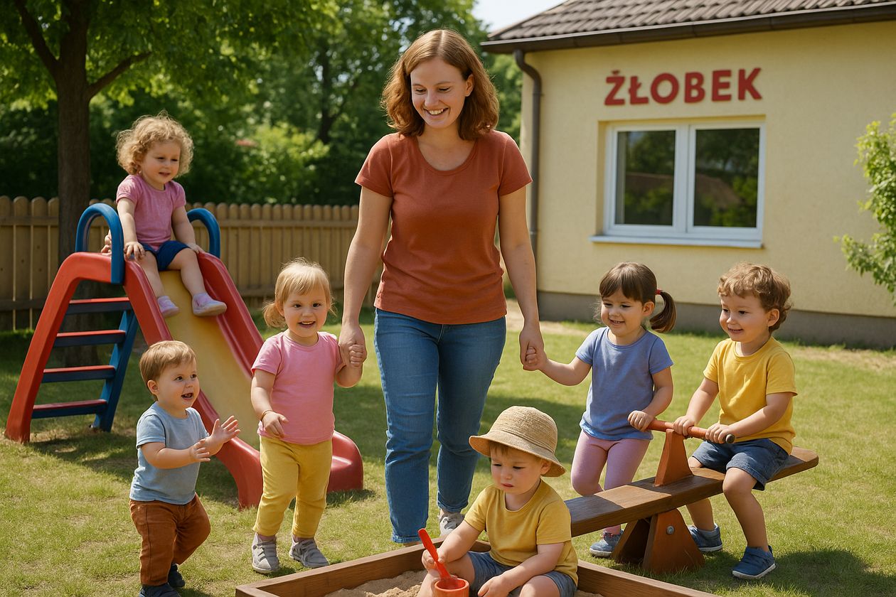 Szklarska Poręba: Nowy plac zabaw przy żłobku