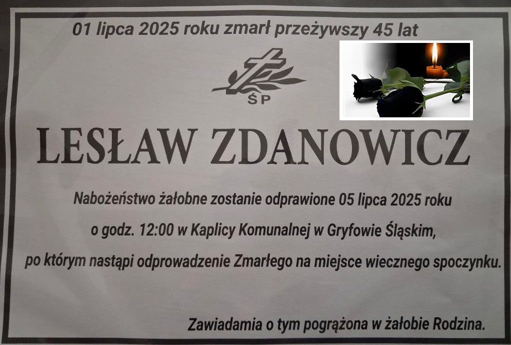 Jelenia Góra: Zmarł Lesław Zdanowicz – nauczyciel z ZST Mechanik