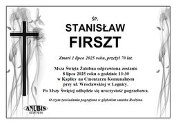 Pogrzeb S. Firszta w Legnicy