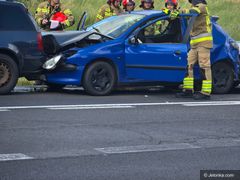 Wypadek w Rybnicy – efekt domina