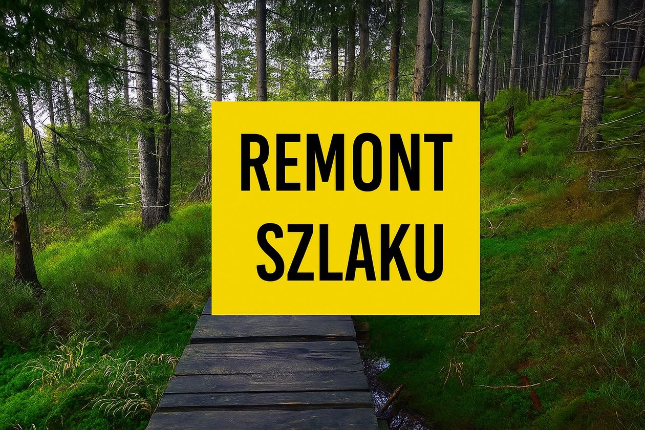Karkonosze: Remont na Ścieżce nad Reglami