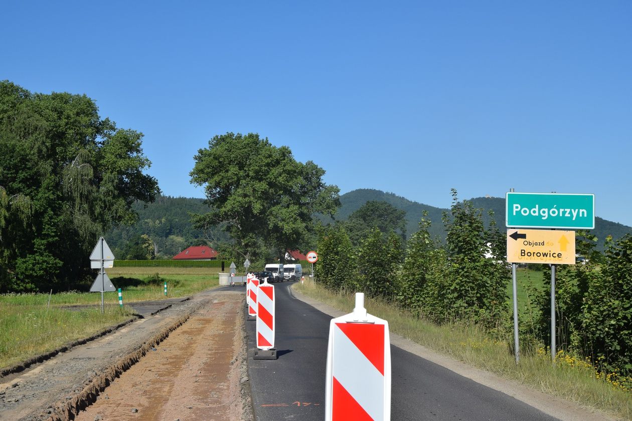Powiat karkonoski: Trwa wielki remont drogi nr 366