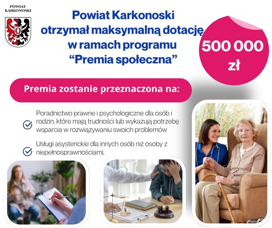 Powiat karkonoski: Powiat karkonoski zadba o potrzebujących