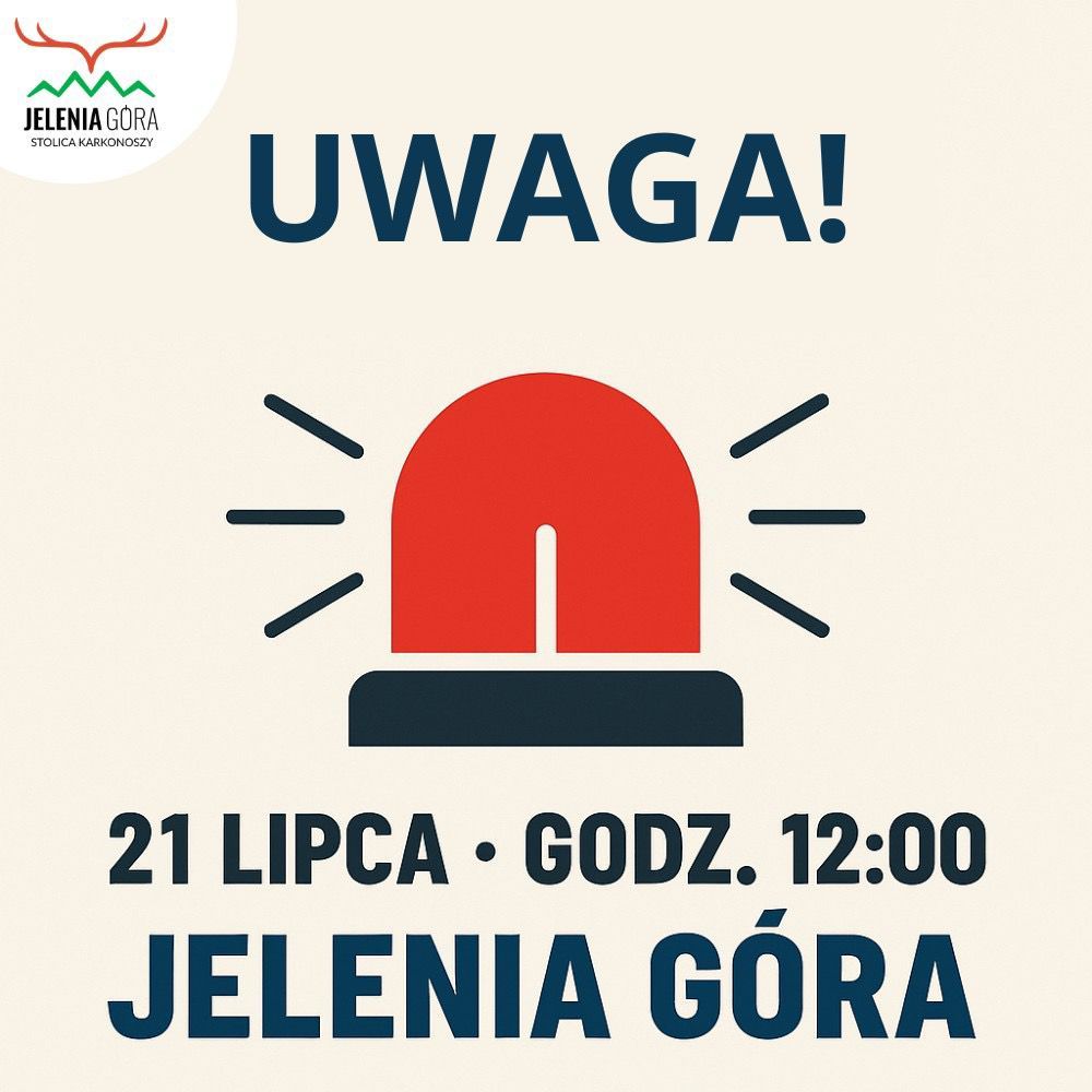 Jelenia Góra: W poniedziałek test alarmu