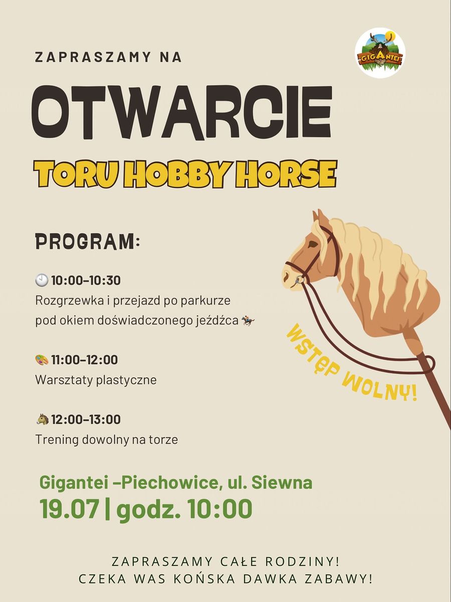 Piechowice: Pierwszy w regionie tor do "Hobby horse"