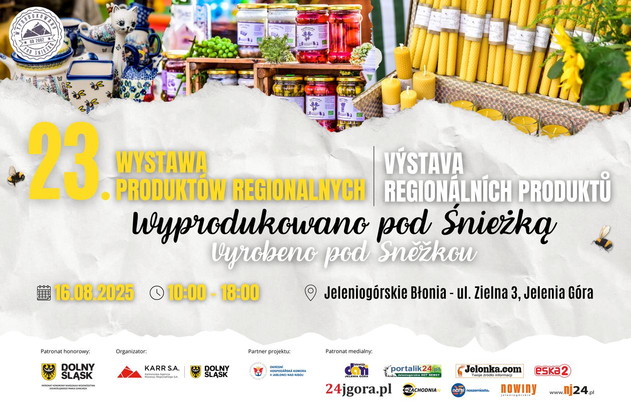 Jelenia Góra: „Wyprodukowano pod Śnieżką” 16 sierpnia!