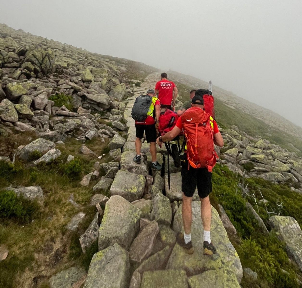 Karkonosze: Akcje ratunkowe i poszukiwania