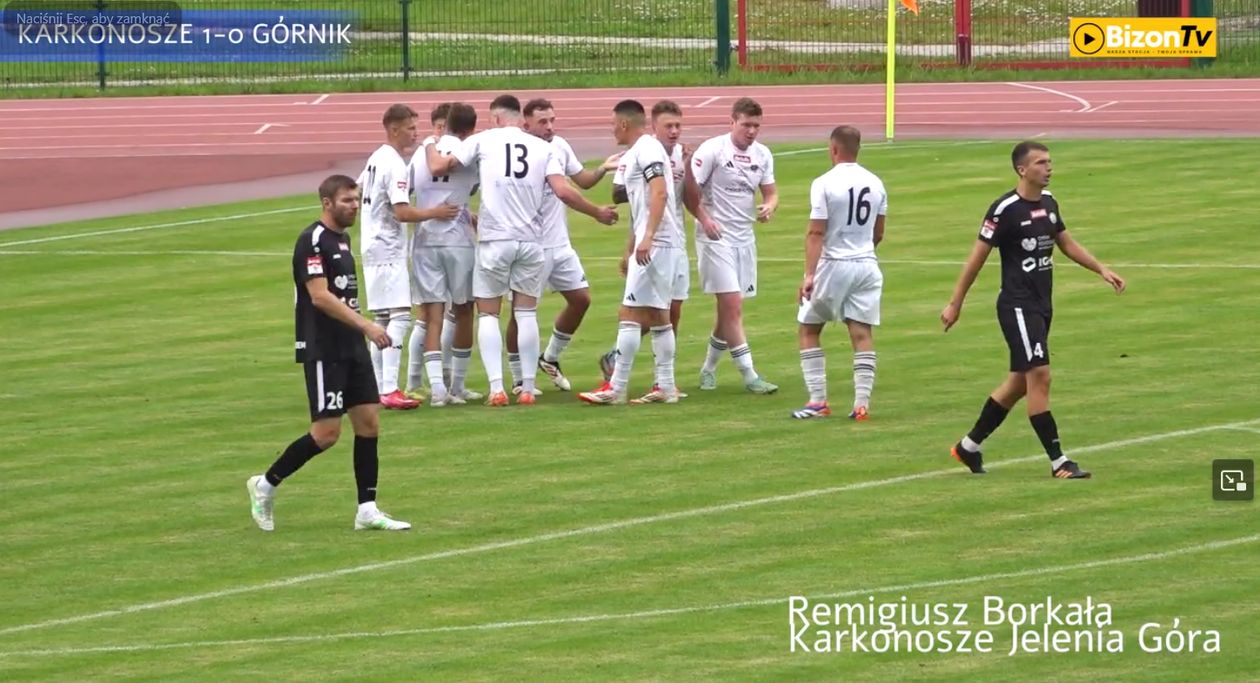 Jelenia Góra: Tak padały gole na stadionie przy Złotniczej