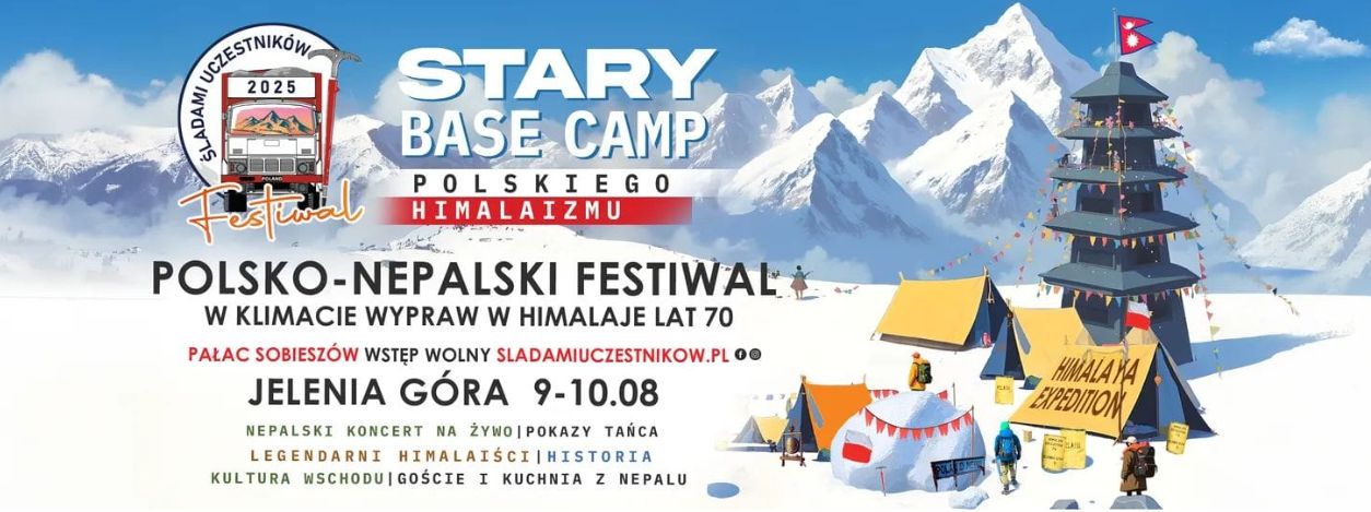 Jelenia Góra: Zapraszamy na polsko–nepalski Festiwal "Stary Base Camp"