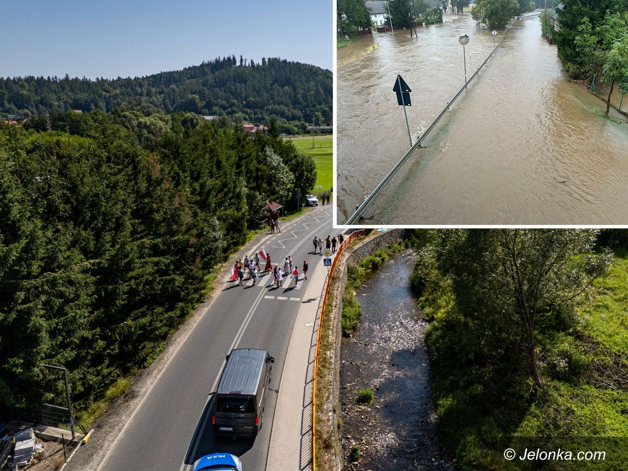 Kostrzyca: Protestowali bo ich zalewa