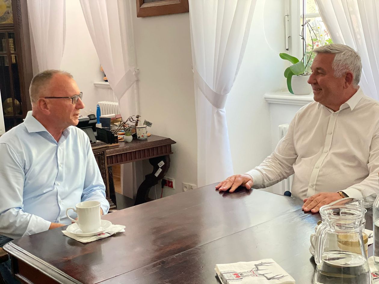 Jelenia Góra: Prezydent spotkał się z prezesem Jelfy
