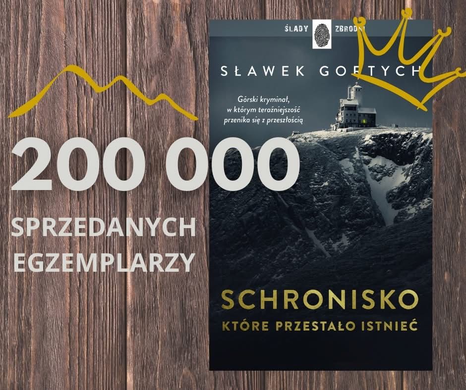 Karkonosze: 200 tysięcy sprzedanych sztuk powieści o Karkonoszach