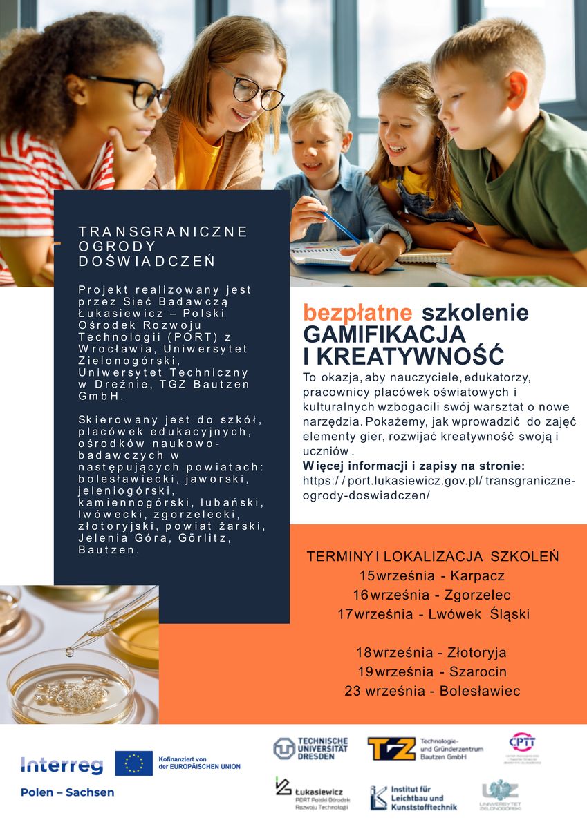 Dolny Śląsk: Bezpłatne szkolenie: gamifikacja i kreatywność