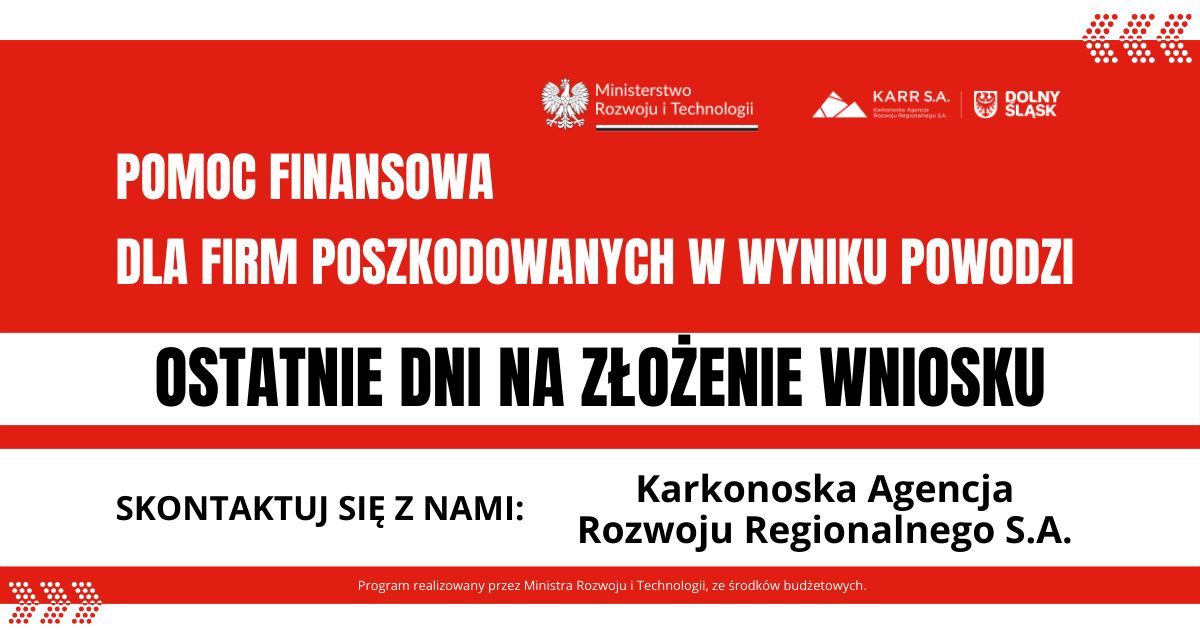 Dolny Śląsk: Ostatnie dni na złożenie wniosków!