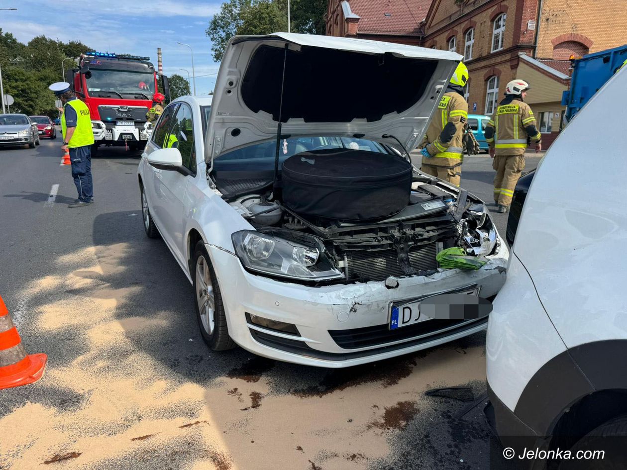 Jelenia Góra: Stłuczka na Wolności