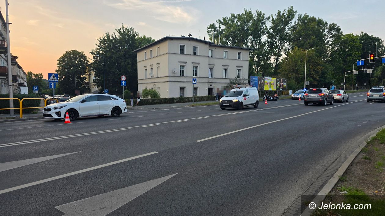 Jelenia Góra: Kolizja na Wolności