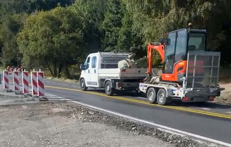 Jelenia Góra: Zaczął się remont drogi wylotowej z Jeleniej Góry