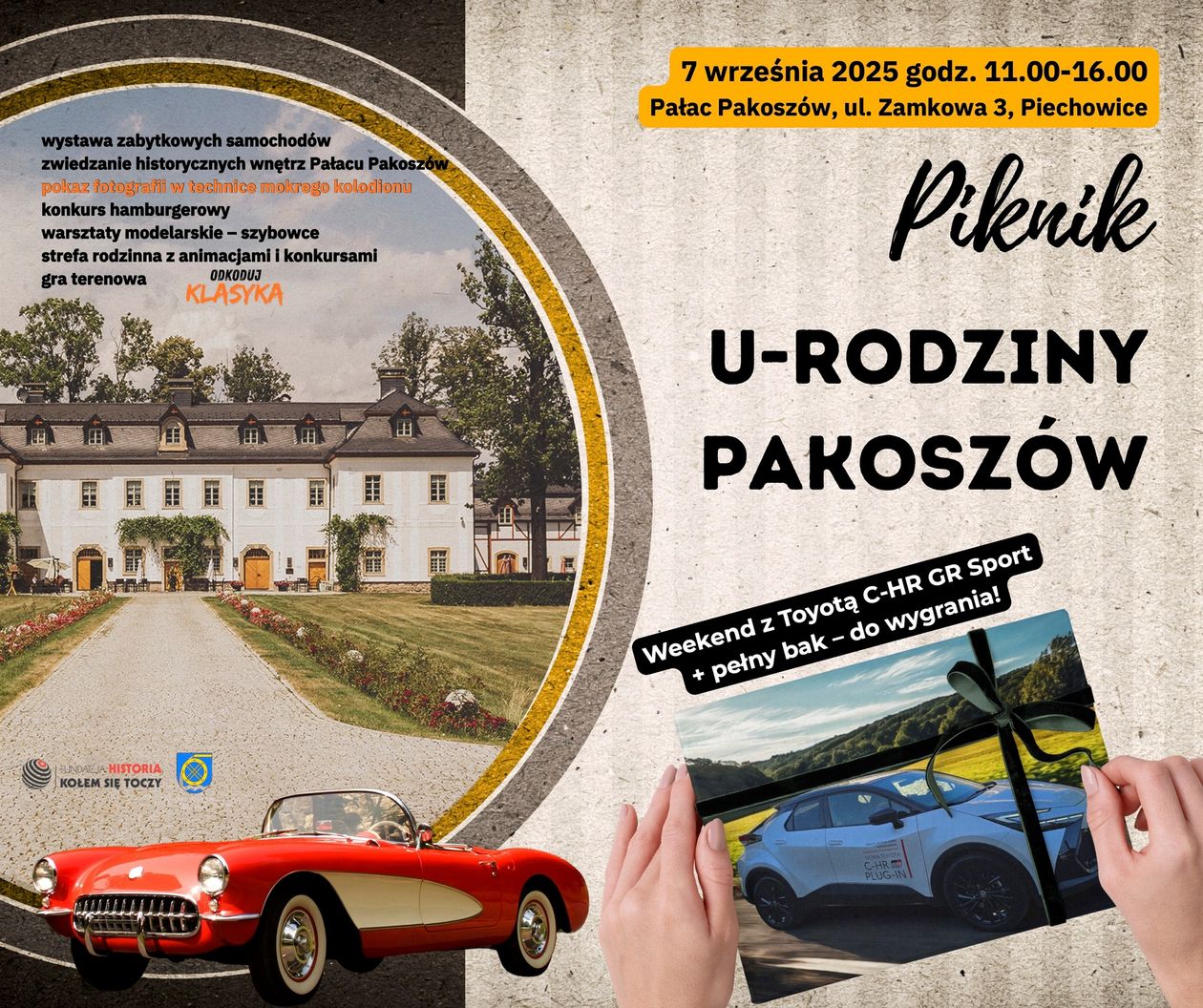 Piechowice: Piknik samochodowy w Pałacu Pakoszów