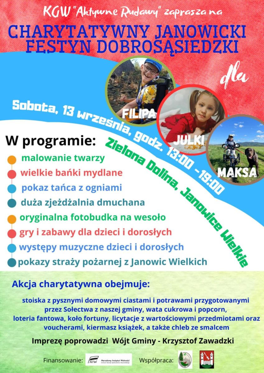 Janowice Wielkie: Razem dla Julki, Filipa i Maksa