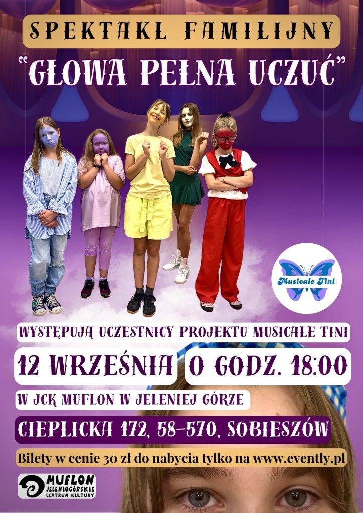 Jelenia Góra: Spektakl „Głowa pełna uczuć”