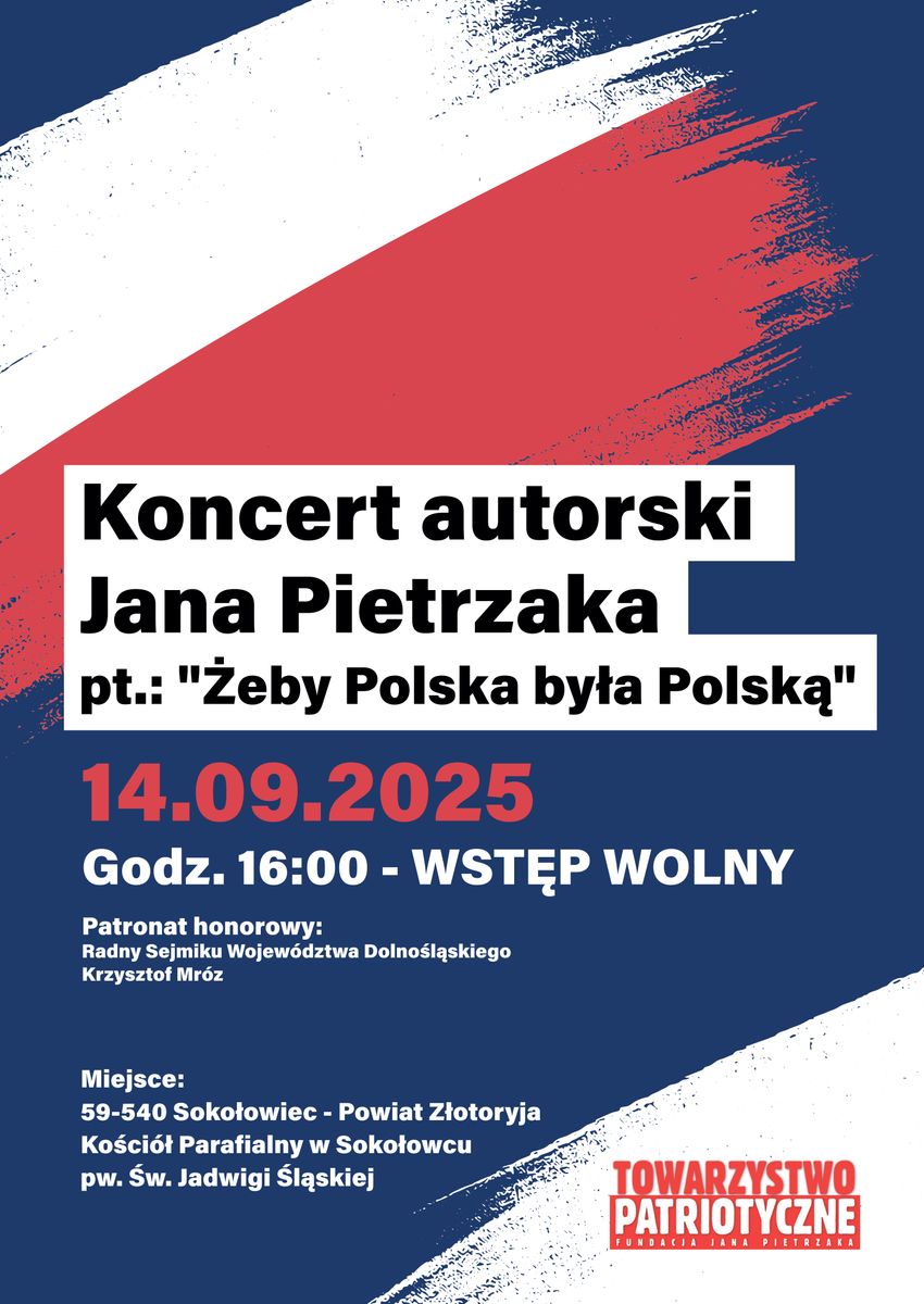 Sokołowiec: Koncert Pietrzaka w Sokołowcu