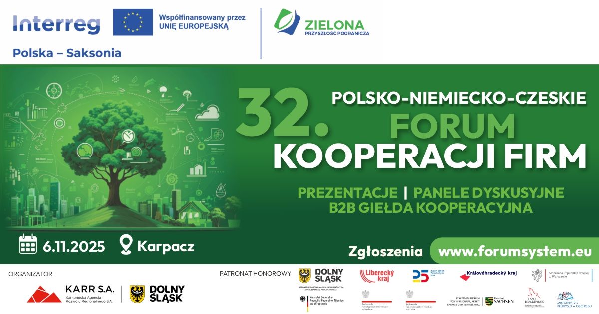 Dolny Śląsk: 32. Polsko–Niemiecko–Czeskie Forum Kooperacji Firm