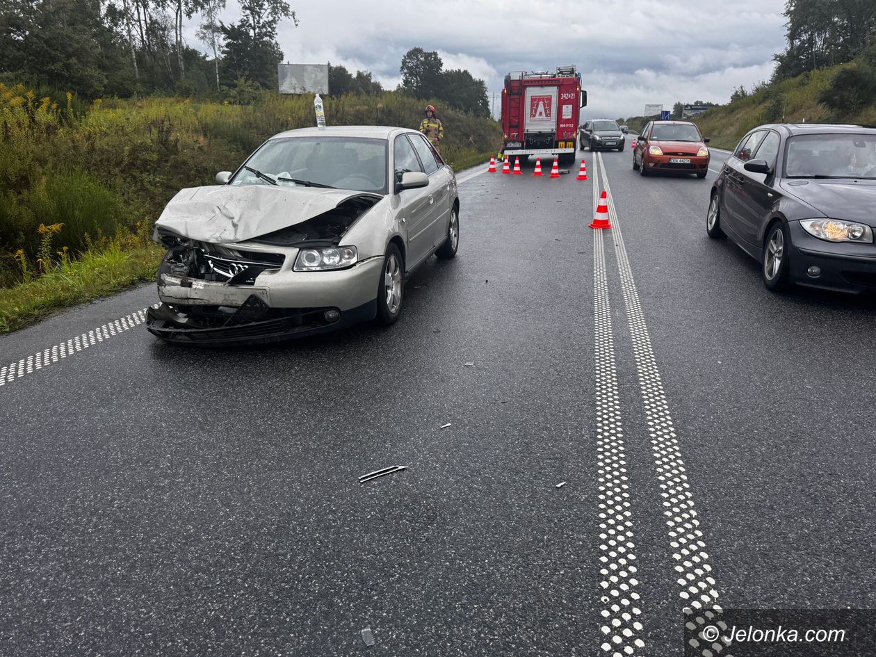 Jelenia Góra: Kolizja na obwodnicy Maciejowej