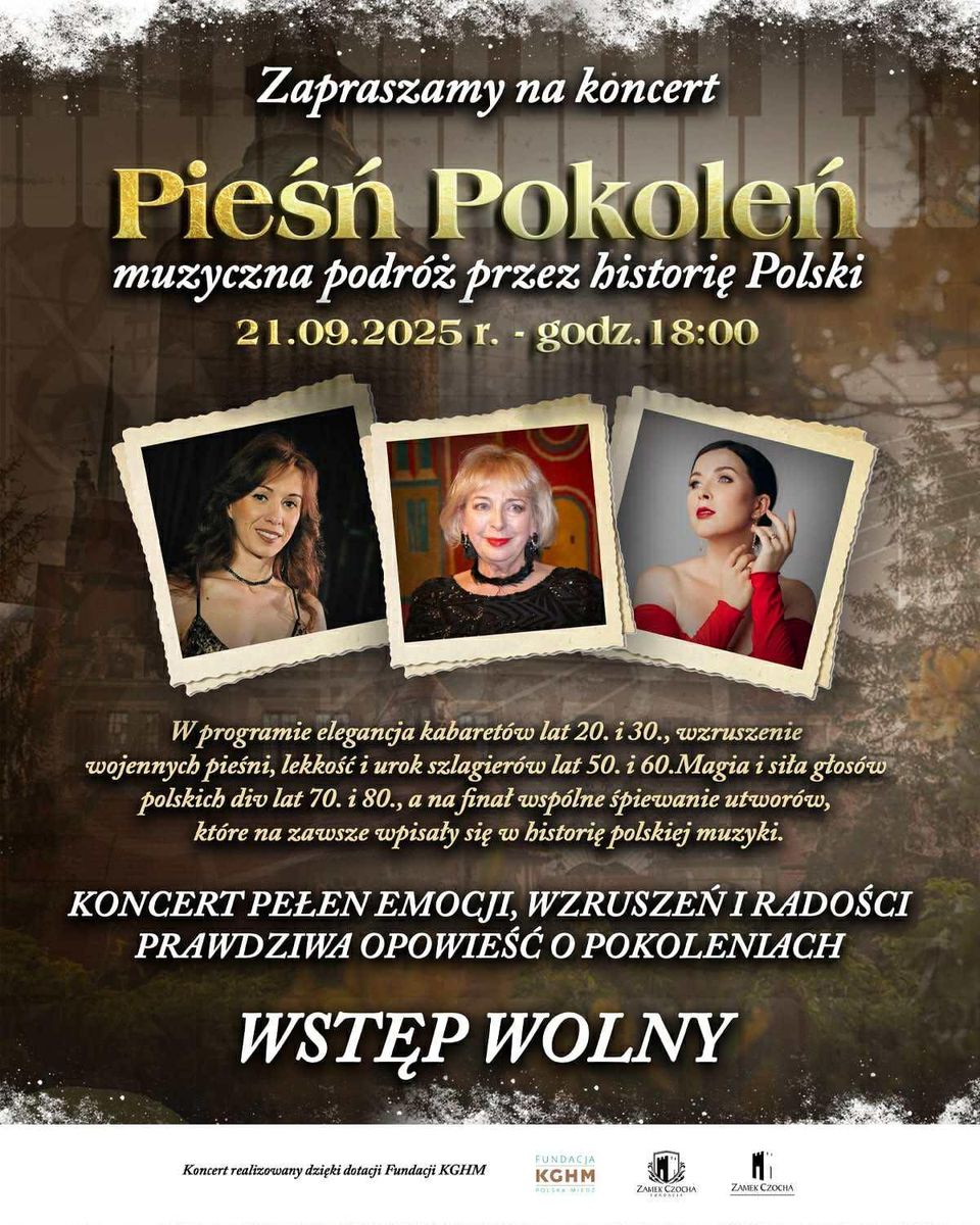 zamek Czocha: „Pieśń Pokoleń” – wyjątkowy koncert na Zamku Czocha