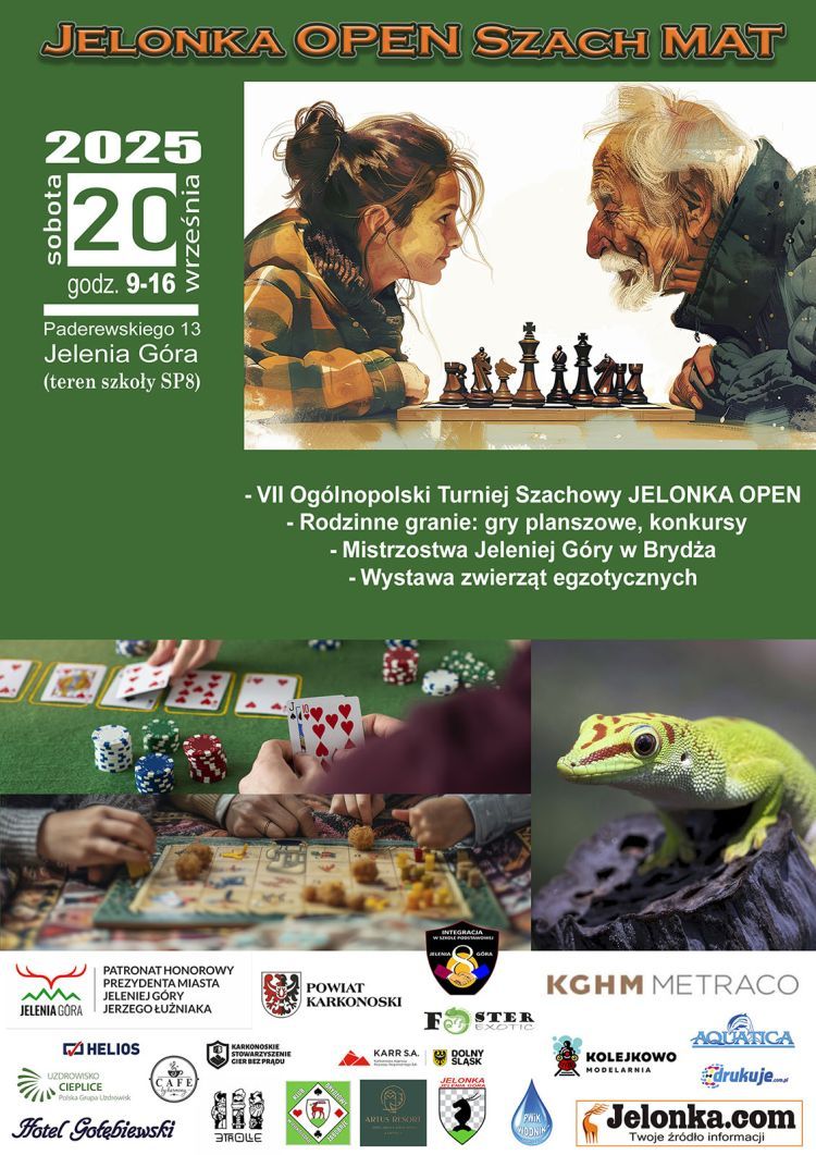 Jelenia Góra: Własne zakładki i karkonoskie zwierzęta podczas Jelonka Open 2025
