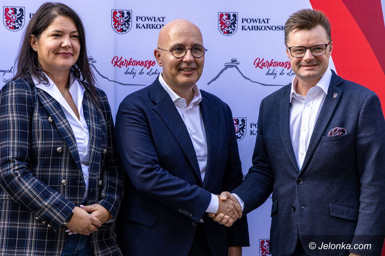 Powiat karkonoski: Spotkanie starosty z wiceministrem