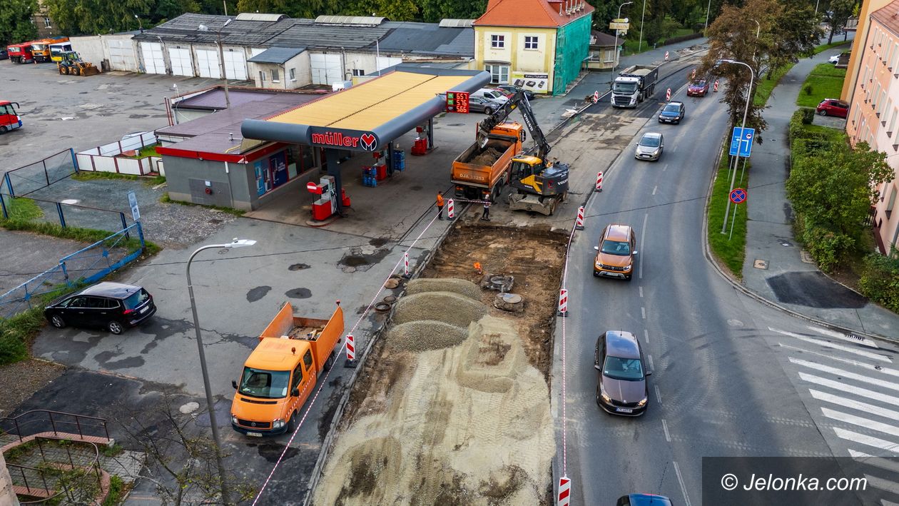 Jelenia Góra: Jeszcze tydzień utrudnień na Lipowej i Wolności