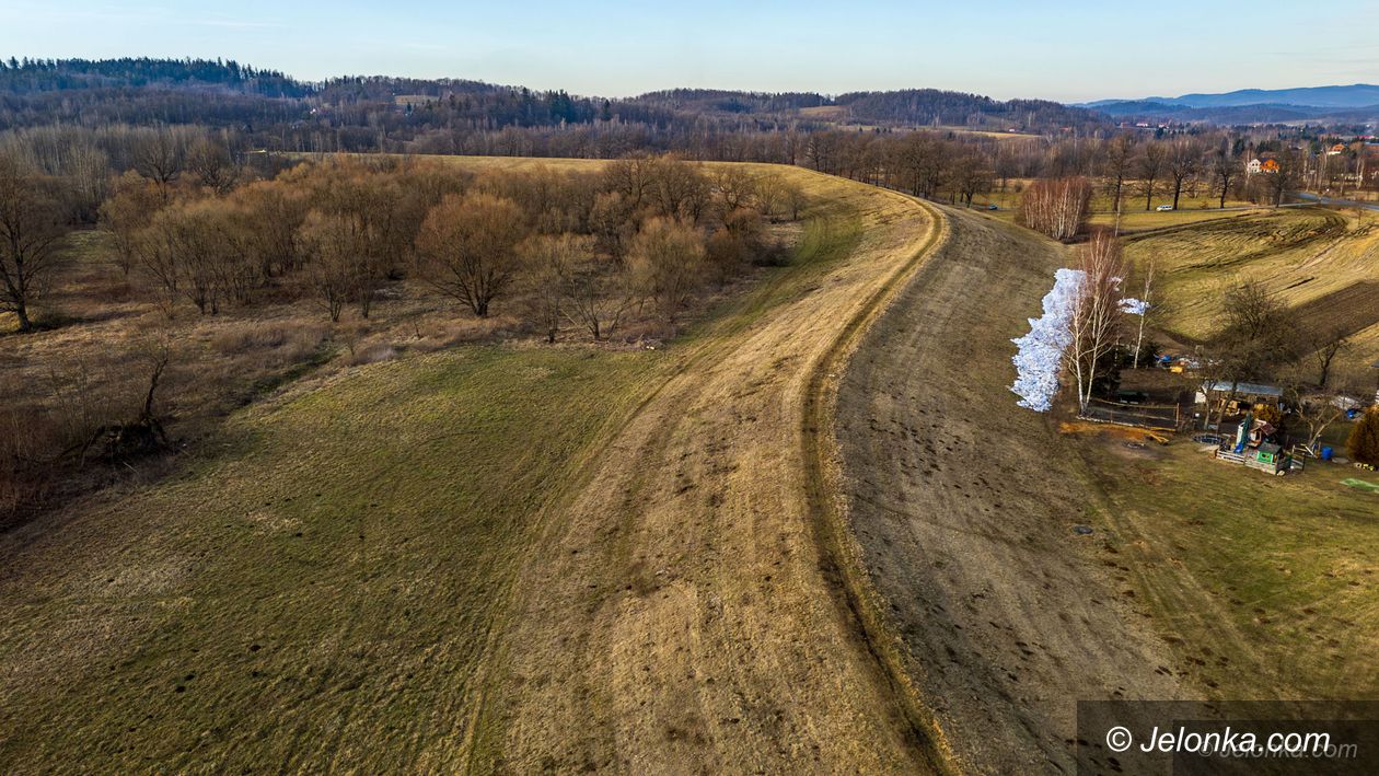 Mysłakowice: Suchy zbiornik znów będzie chronił region