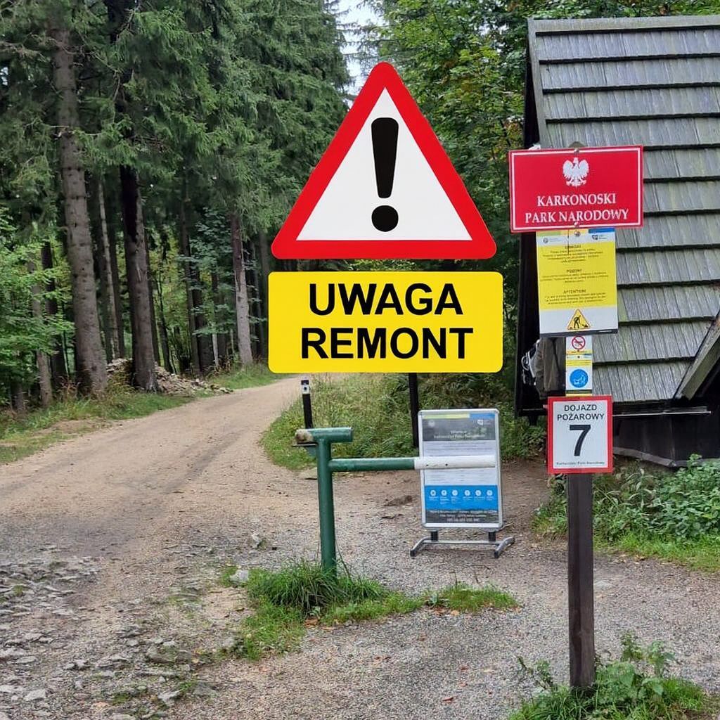 Karkonosze: Prace remontowe na szlakach