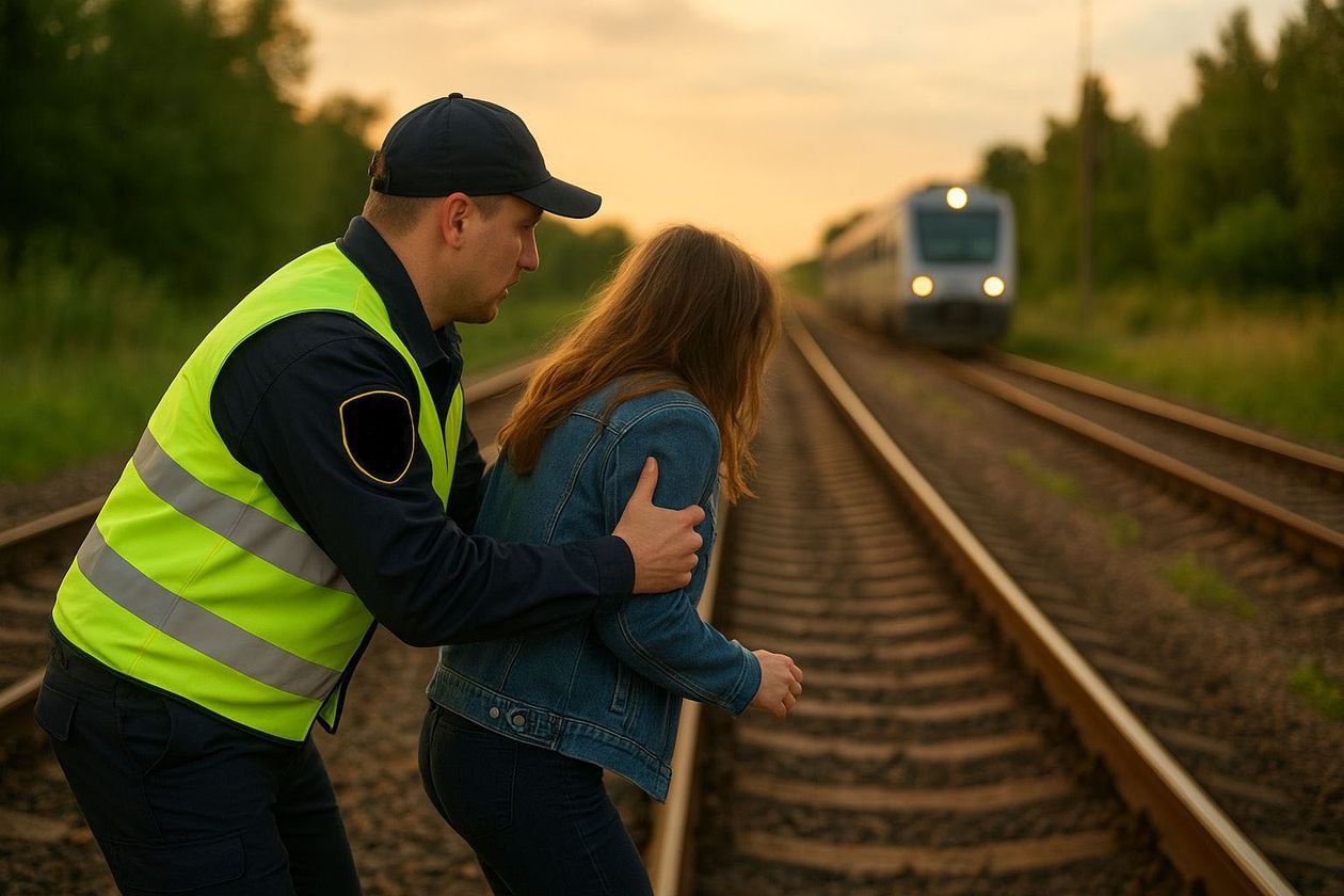 Jelenia Góra: O krok od tragedii na torach