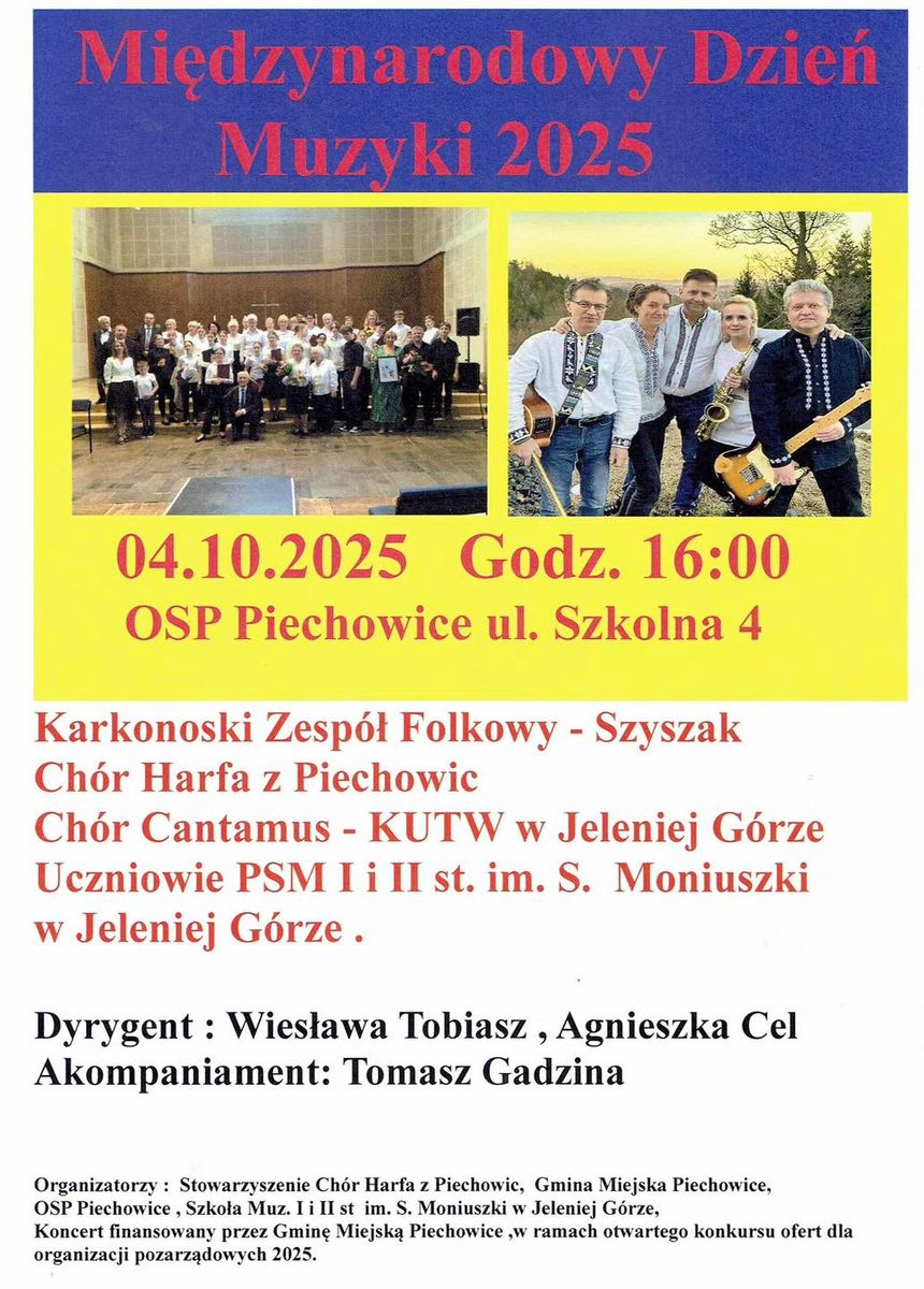 Piechowice: Międzynarodowy Dzień Muzyki w Piechowicach