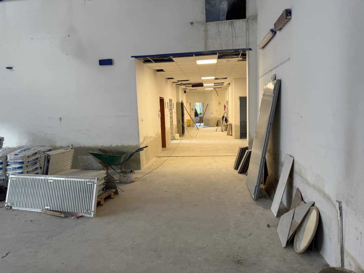 Cieplice: Remont remizy po powodzi