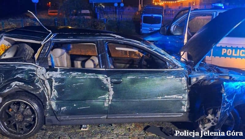 Jelenia Góra: 30–latek uciekał przed policją