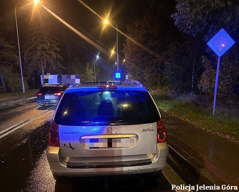 Jelenia Góra: Dzielnicowi z Komisariatu I w Jeleniej Górze zatrzymali trzech mężczyzn podejrzanych o kradzież, a jeden z nich prowadził pojazd pod wpływem narkotyków