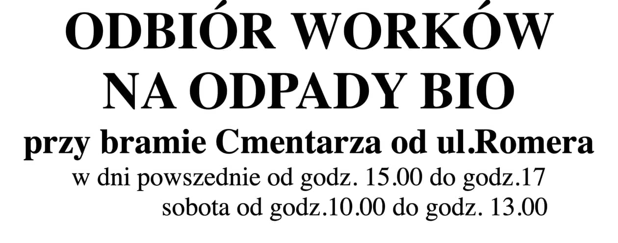 Sobieszów: Worki też w Sobieszowie
