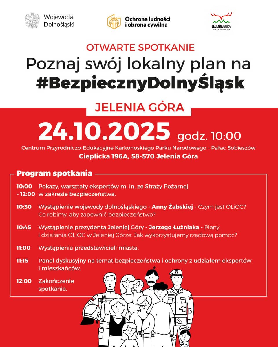 Jelenia Góra: Otwarte spotkanie dla mieszkańców w zakresie OLiOCZ