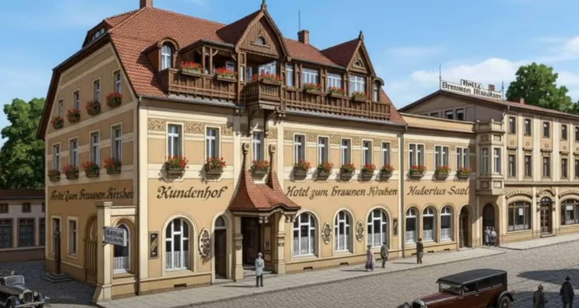 Jelenia Góra: Jelenia Góra 100 lat temu i hotel "Pod Brązowym Jeleniem"