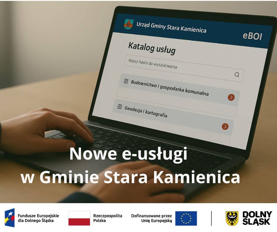 Stara Kamienica: Nowe e–usługi w Gminie Stara Kamienica