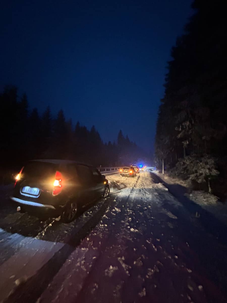 Jakuszyce: Droga w Jakuszycach jest zablokowana!