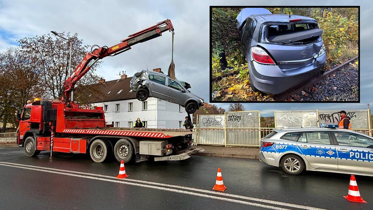 Jelenia Góra: Trzeźwa 18–latka spadła z wiaduktu!