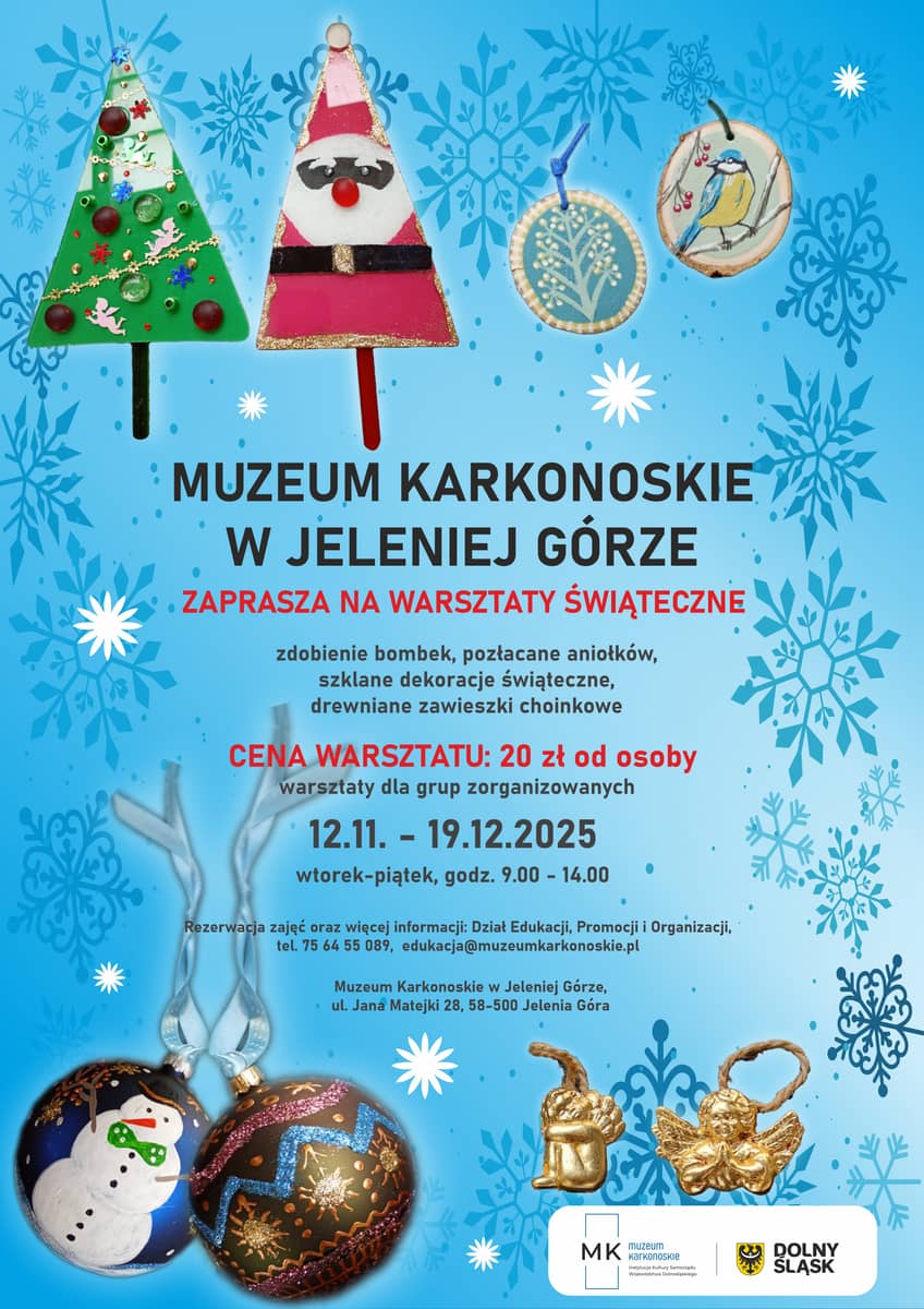 Jelenia Góra: Świąteczne Warsztaty w Muzeum Karkonoskim