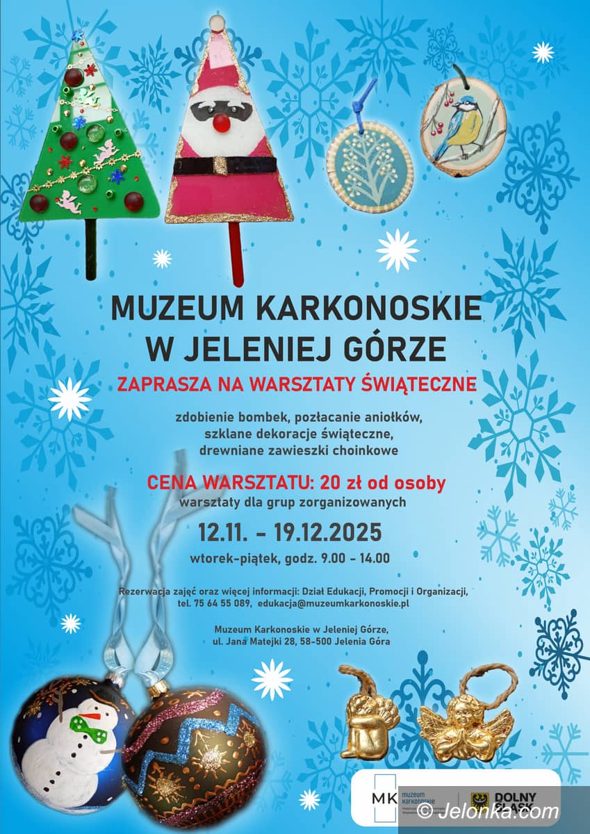 Jelenia Góra: Świąteczne Warsztaty w Muzeum Karkonoskim