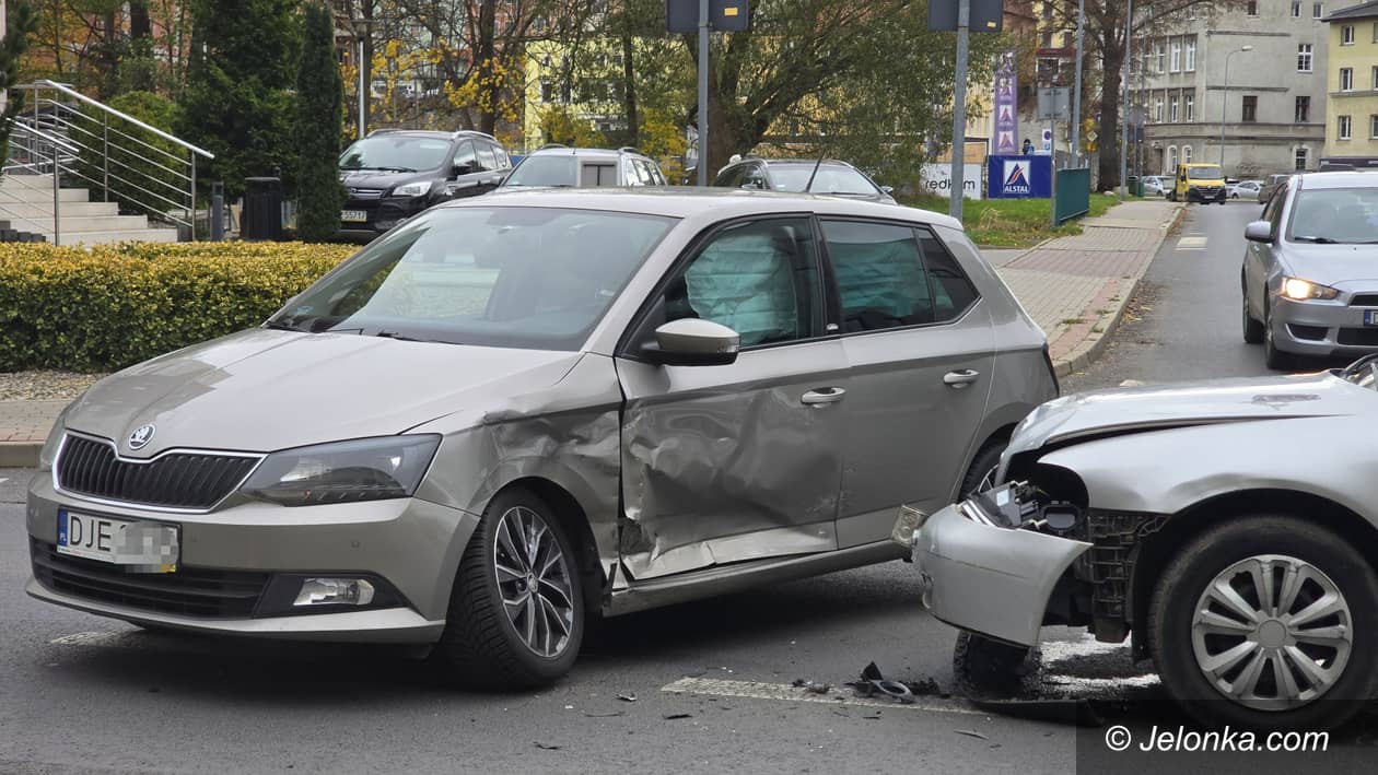 Jelenia Góra: Zagapił się na skrzyżowaniu