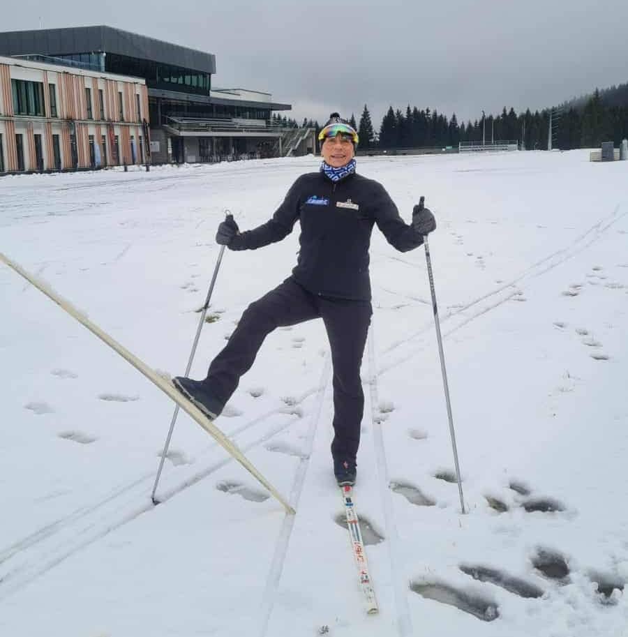 Jakuszyce: Pani Ewa już testuje trasy w Jakuszycach